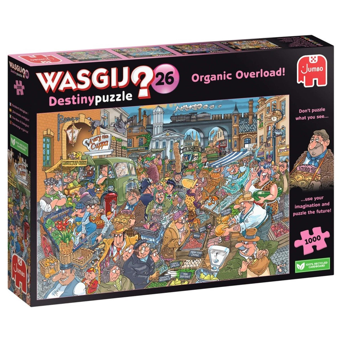 Puzzle Jumbo Wasgij Destiny 26 - pełne bio!, ​​1000 elementów.