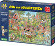 Jan van Haasteren - Impreza świętojalna - układanka 1000 elementów