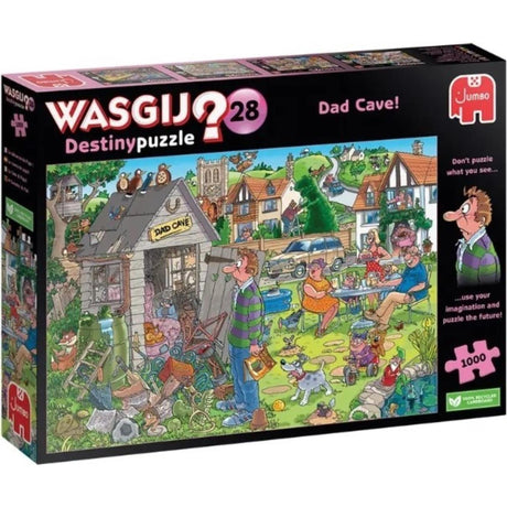 Puzzle Jumbo wasgij Destiny 28 - Jaskinia mężczyzny taty, 1000 elementów.