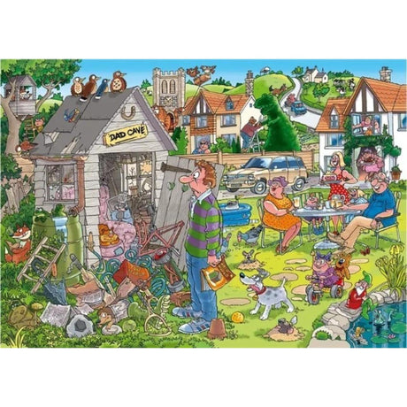 Puzzle Jumbo wasgij Destiny 28 - Jaskinia mężczyzny taty, 1000 elementów.