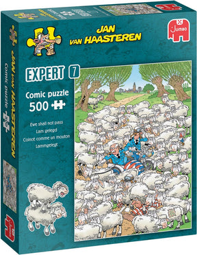 Jan van Haasteren Puzzle Expert 7 - sparaliżowany, 500 elementów.