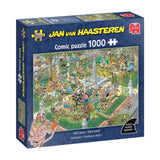Jan van Haasteren – impreza przy grillu! - Puzzle składające się z 1000 elementów