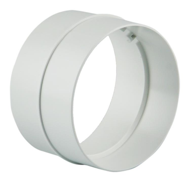 Renson 1006395 - Łącznik PCV 7006 biały ø 100 | 4 sztuki