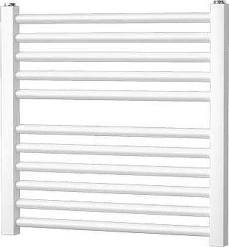 Grzejnik Plieger quadro design - grzejnik na ręczniki - 48,5 cm x 50 cm - 204 waty - biały
