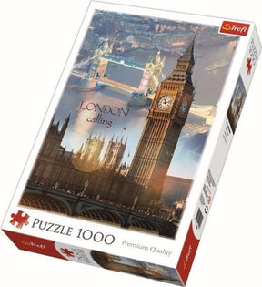 Puzzle Londyn o zachodzie słońca 1000 elementów