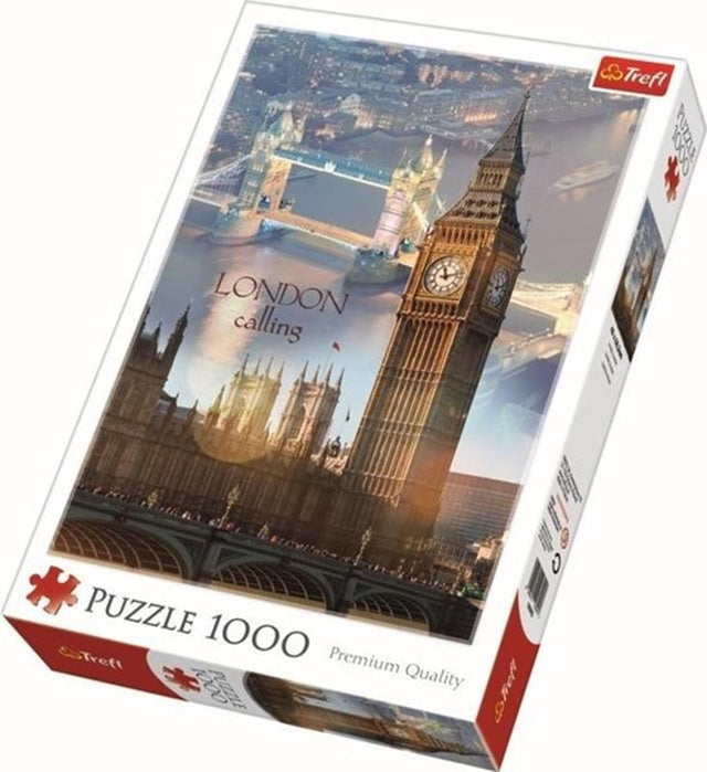 Puzzle Londyn o zachodzie słońca 1000 elementów