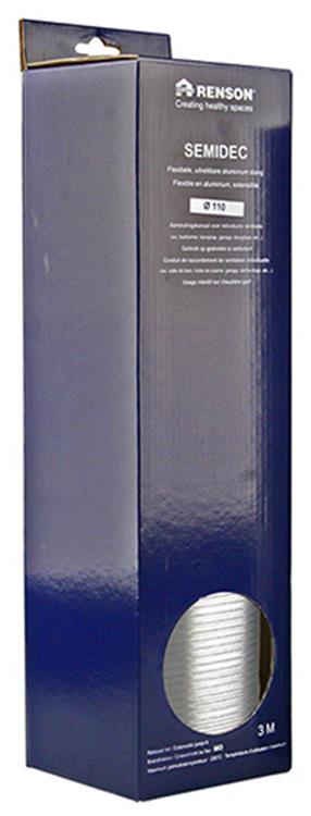 Renson 1006199 - aluminiowa elastyczna średnica 110 3000 mm | 2 szt