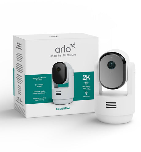 Kamera bezpieczeństwa PTZ Arlo Essential3 2k do użytku wewnętrznego – 1 kamera IP