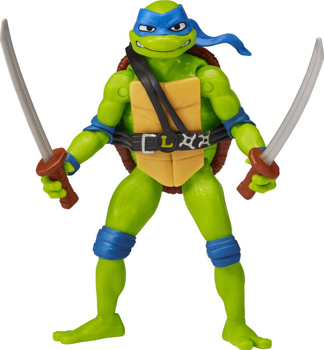 Wojownicze żółwie ninja leonardo - niebieska figurka ninja z kataną