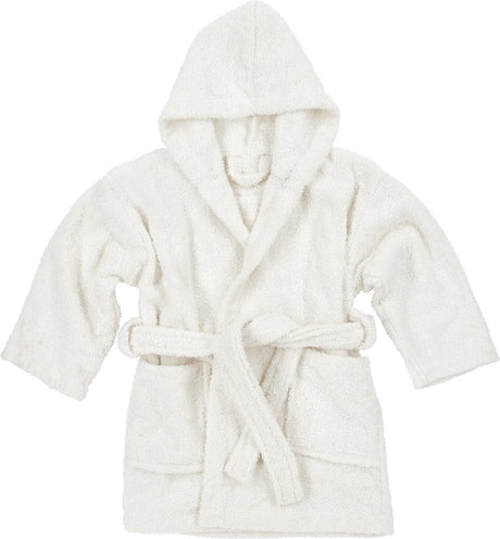 Szlafrok dziecięcy Meyco uni - frotte - białawy - 98 104