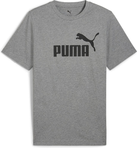 Puma ess nr. Koszulka męska 1 logo tee – średnioszary melanż