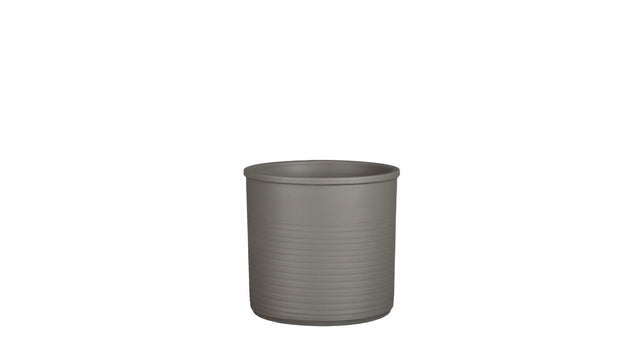 Momo pot cilinder l.grijs - h21xd23cm