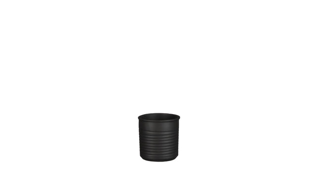 Momo pot cilinder d.grijs - h12xd12cm