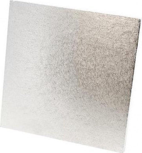 Kwadratowa patera na ciasto Tala - 30 x 30 cm - wyjątkowo wytrzymała - grubość 12 mm - w kolorze srebrnym - luksusowa patera na ciężkie ciasta i ciastka