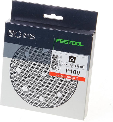 Festool stf d125 8 p80 rubin 2 tarcza szlifierska ve=10 - 499103