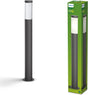 Philips led utrecht post anthracite 1x20w hv