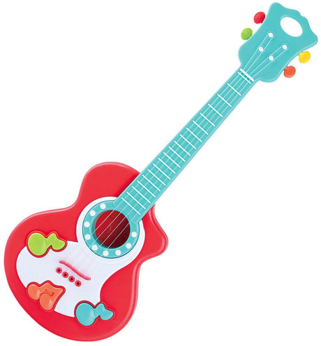 Gitara Playgo z nutami czerwonymi