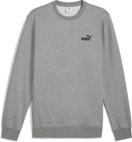 Puma ess small nr. 1 sweter unisex z logo Crew fl - średnioszary wrzos