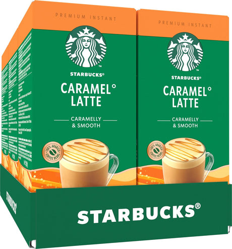 Kawa rozpuszczalna Starbucks Caramel Latte - 6 pudełek x 5 torebek