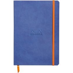 Notatnik Rhodia 117408c, nieperforowany, niebieski