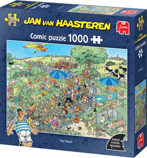 Jumbo the march - jan van haasteren - puzzel van 1000 stukjes