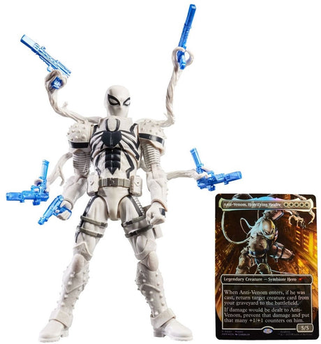 Hasbro Marvel Legends Magic: The Gathering figurka Agent Anti-Venom (plus ekskluzywna karta foliowa) figurka 15 cm