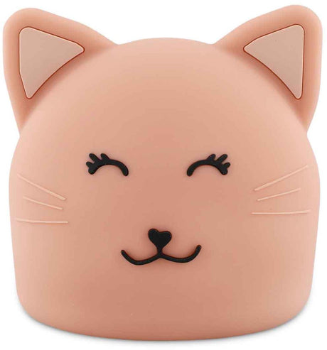 Lampka nocna Trixie mr. cat - akumulatorowa lampka nocna dla dzieci - 3 poziomy intensywności światła - z timerem