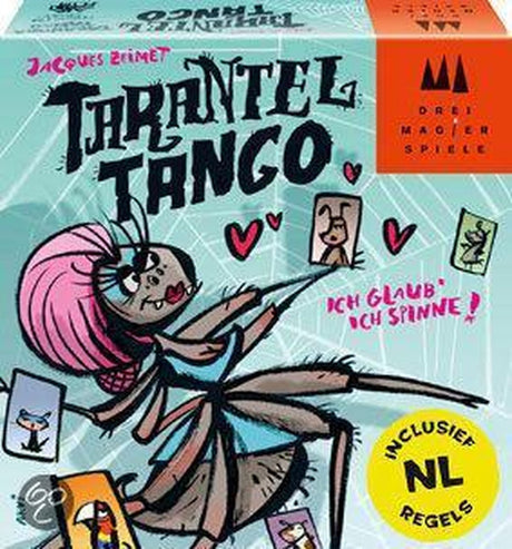 Trzej magowie grają w tango z tarantulą – zabawną grę reakcji, pełną dźwięków zwierząt i chaotyczną zabawę dla całej rodziny