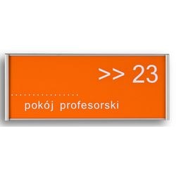 Tabliczka na drzwi ultradex srebrna 310577