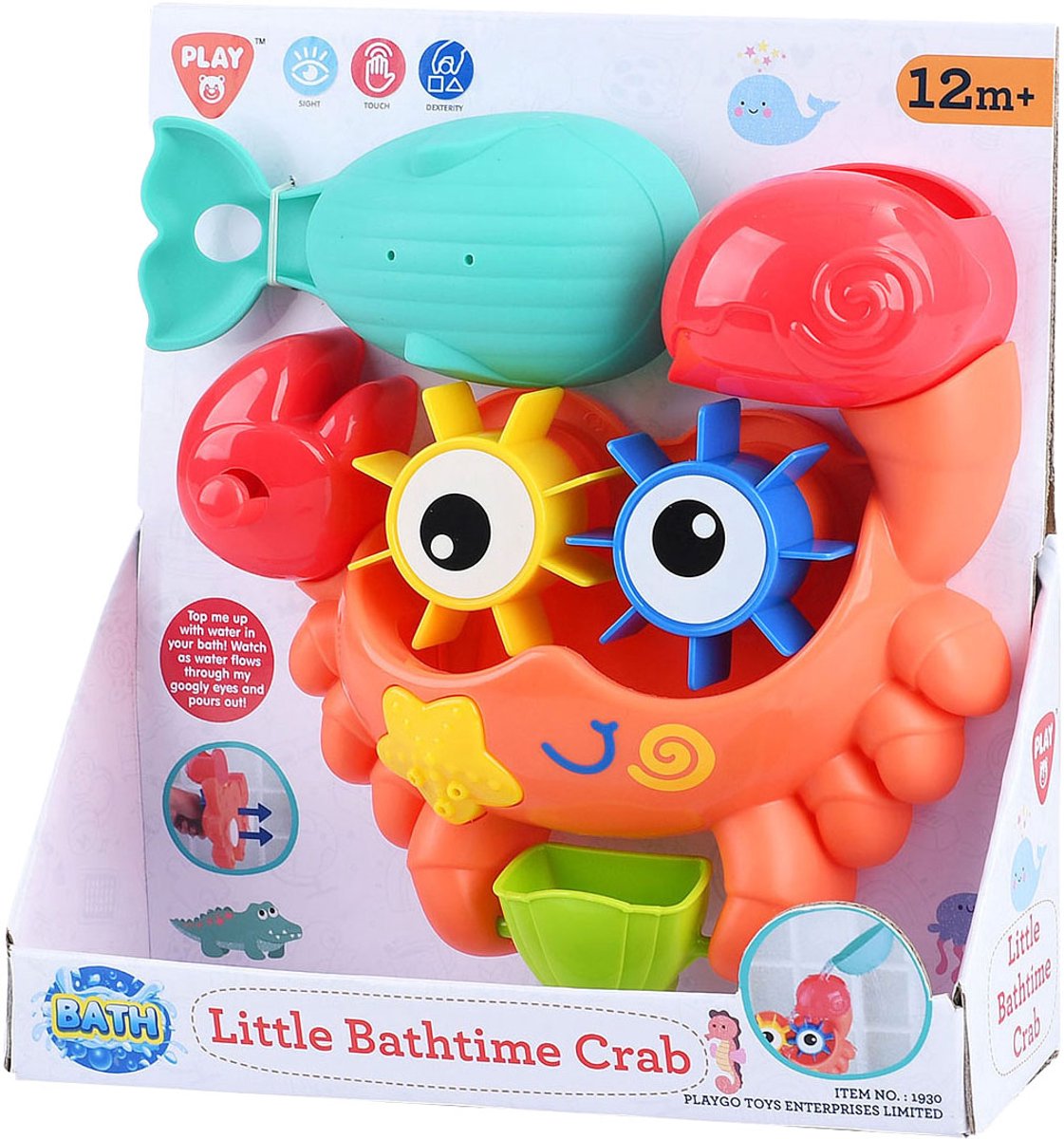 Zabawki do kąpieli Playgo Krab do kąpieli