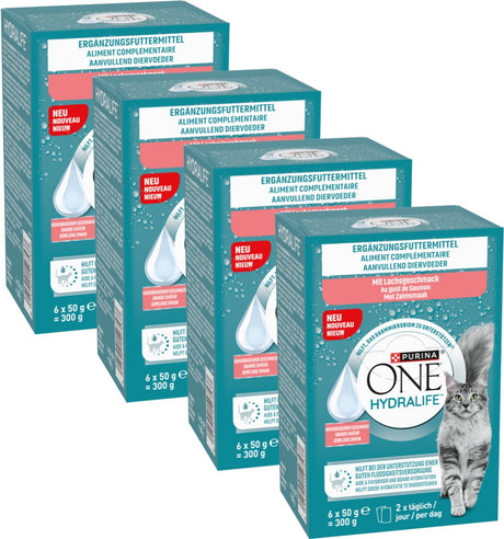 Purina one hydralife - mokra karma dla kota - łosoś - 24 x 50 g