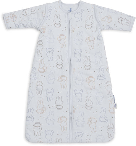 Jollein schlafsack mit abnehmbaren ärmeln 90cm miffy moments - cloudy blue
