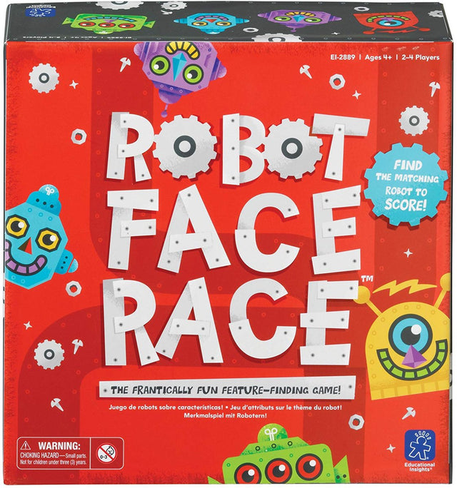 Materiały edukacyjne Robot Face Race™ – 4+