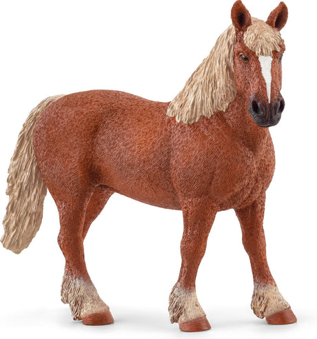 Schleich Farm World - Belgijska klacz hodowlana - figurka do zabawy - zabawka dla dzieci dla chłopców i dziewcząt - od 3 do 8 lat - 13941