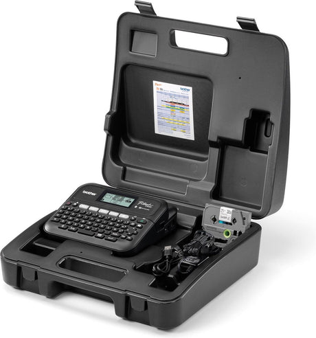Brother pt-d460btvp drukarka etykiet termotransferowa 180 x 180 dpi 30 mm sec przewodowa i bezprzewodowa tze bluetooth azerty