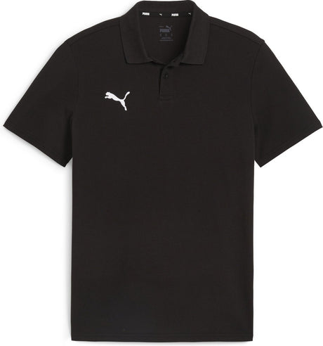 Męska sportowa koszulka polo Puma Teamgoal Casuals - czarno-biała