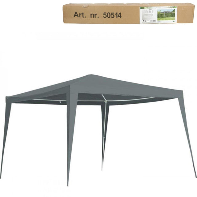 Namiot imprezowy Lesli Living szary 3x3m