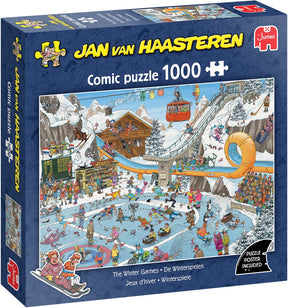 Jan van Haasteren - Igrzyska Zimowe - układanka 1000 elementów