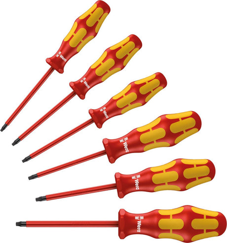 Wera kraftform 100 vde - zestaw wkrętaków - torx - 6-częściowy