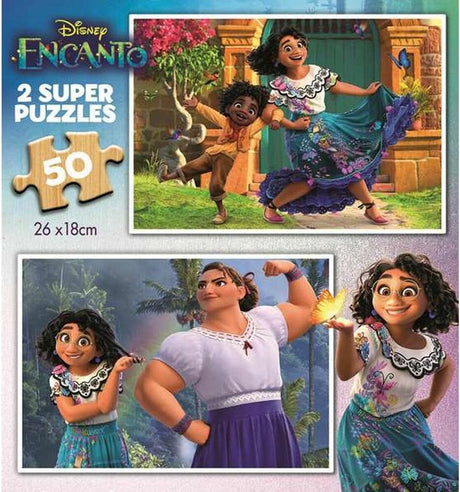 Educa - puzzle - 2 x 50 elementów - encanto