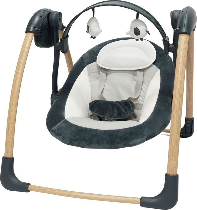 Bo Jungle - przenośna huśtawka Dolphy (0-9kg) - fotel bujany - składany