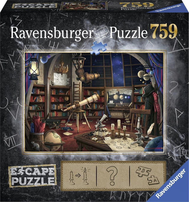 Puzzle ucieczki Ravensburger 1 obserwatorium kosmiczne - 759 elementów