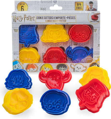 Cinereplicas Harry Potter foremki do ciastek kawaii wielokolorowe