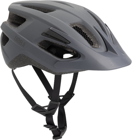 Bbb cycling kite 3.0 fidlock kask rowerowy dla dorosłych - kask mtb kask rowerowy wyścigowy - kask rowerowy - kask rowerowy damski - kask rowerowy męski - matowy ciemnoszary rozmiar l (58-61cm) - bhe-30 l