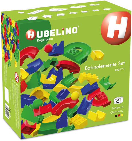 Elementy toru marmurowego Hubelino - 55 szt.