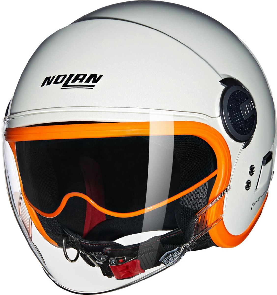 Kask Nolan N21 visor 06 ocio 347 perłowo-pomarańczowy błyszczący jet - rozmiar m - kask