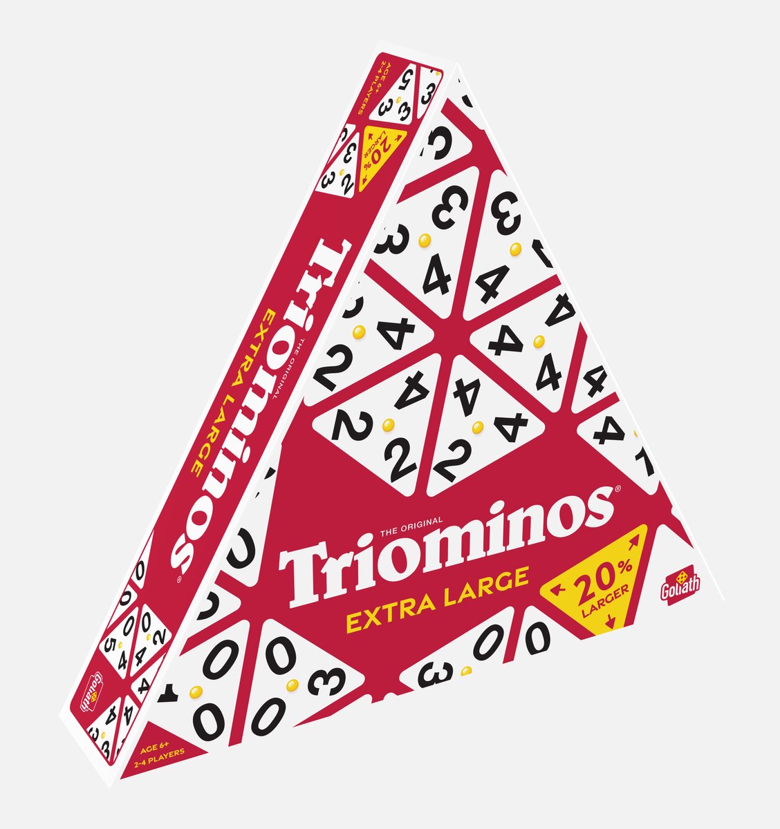 Goliat triominos bardzo duży - gra planszowa