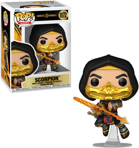 Funko Mortal Kombat Scorpion winylowa figurka 1072 unisex pop! - neutralny - standardowy