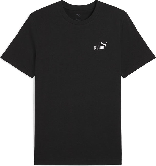 Puma ess small nr. 1 koszulka unisex z logo tee - czarna