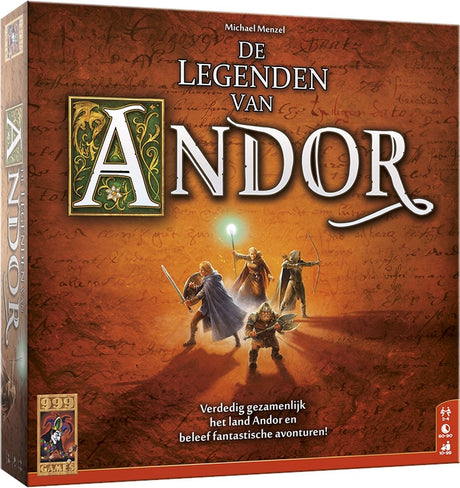999 gier 999 gier - legendy andor podstawowa gra planszowa - gra kooperacyjna